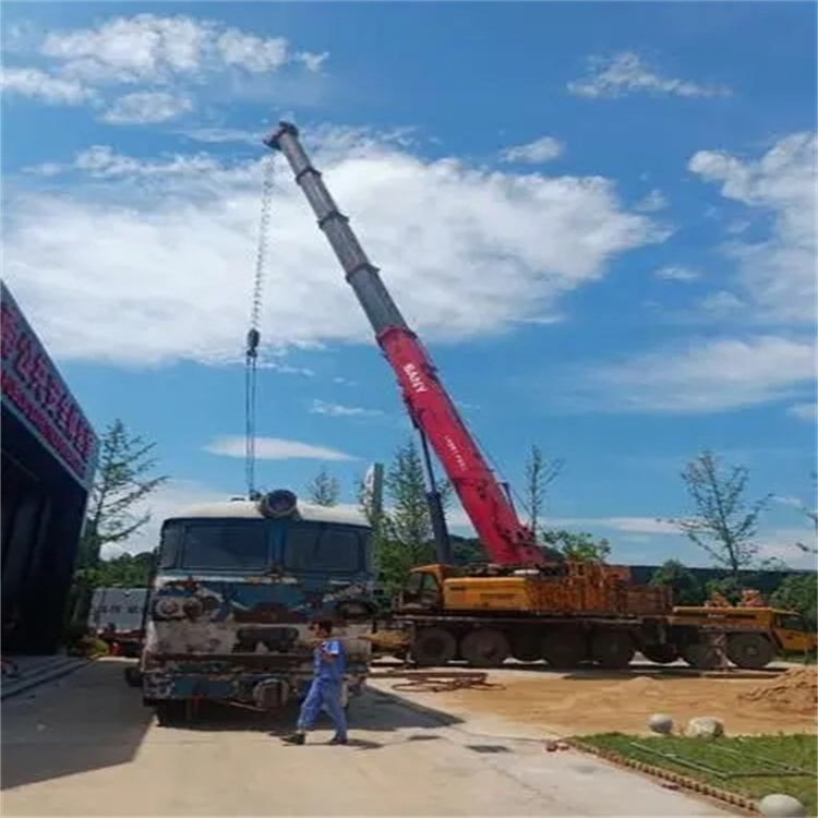 威海吊车出租｜16吨汽车吊｜工地吊装/设备吊运｜灵活调度_专业团队